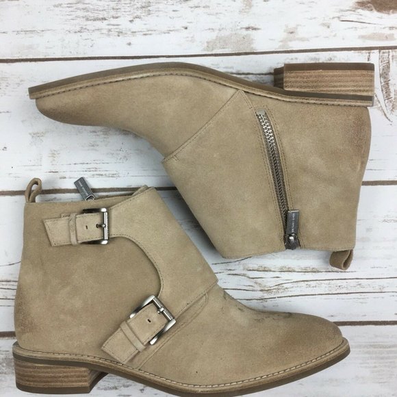 Michael Kors Booties Adams Monk Strap Ankle Zip - Picture 7 of 10